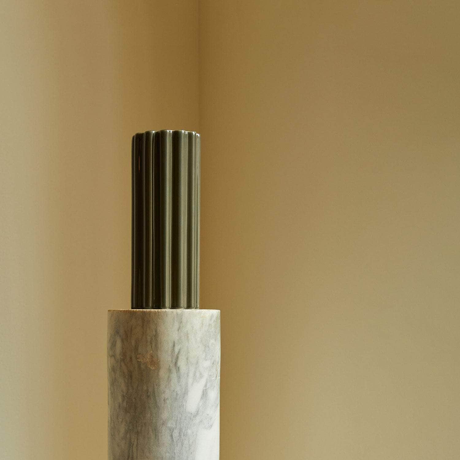 Ceramic Vase Churro Green