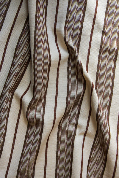Aura Handwoven Stripe Fabric | Earth Root