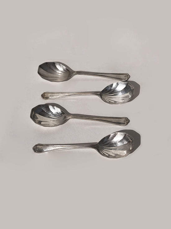 Set of 4 Shell Spoons