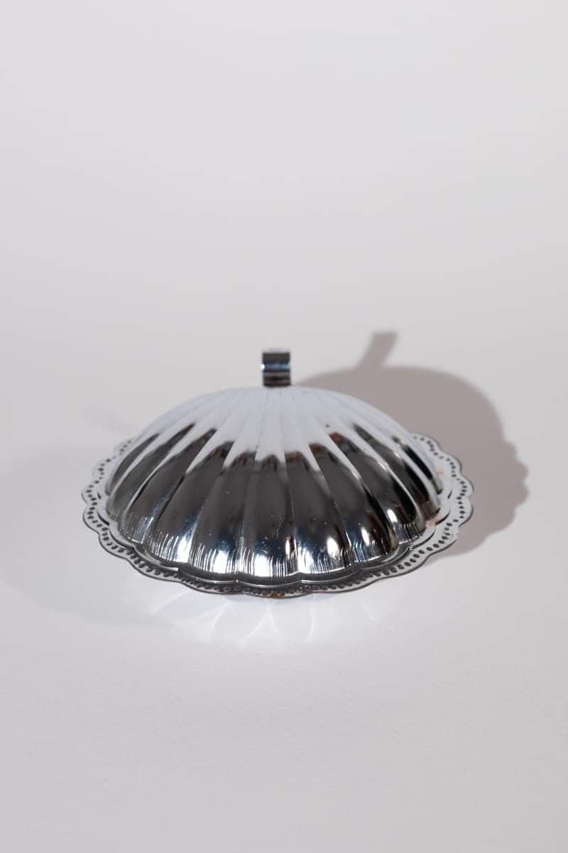 Vintage Silver Shell Dish