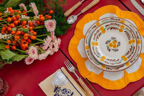 The Farm Hand-Painted Ceramic Plate