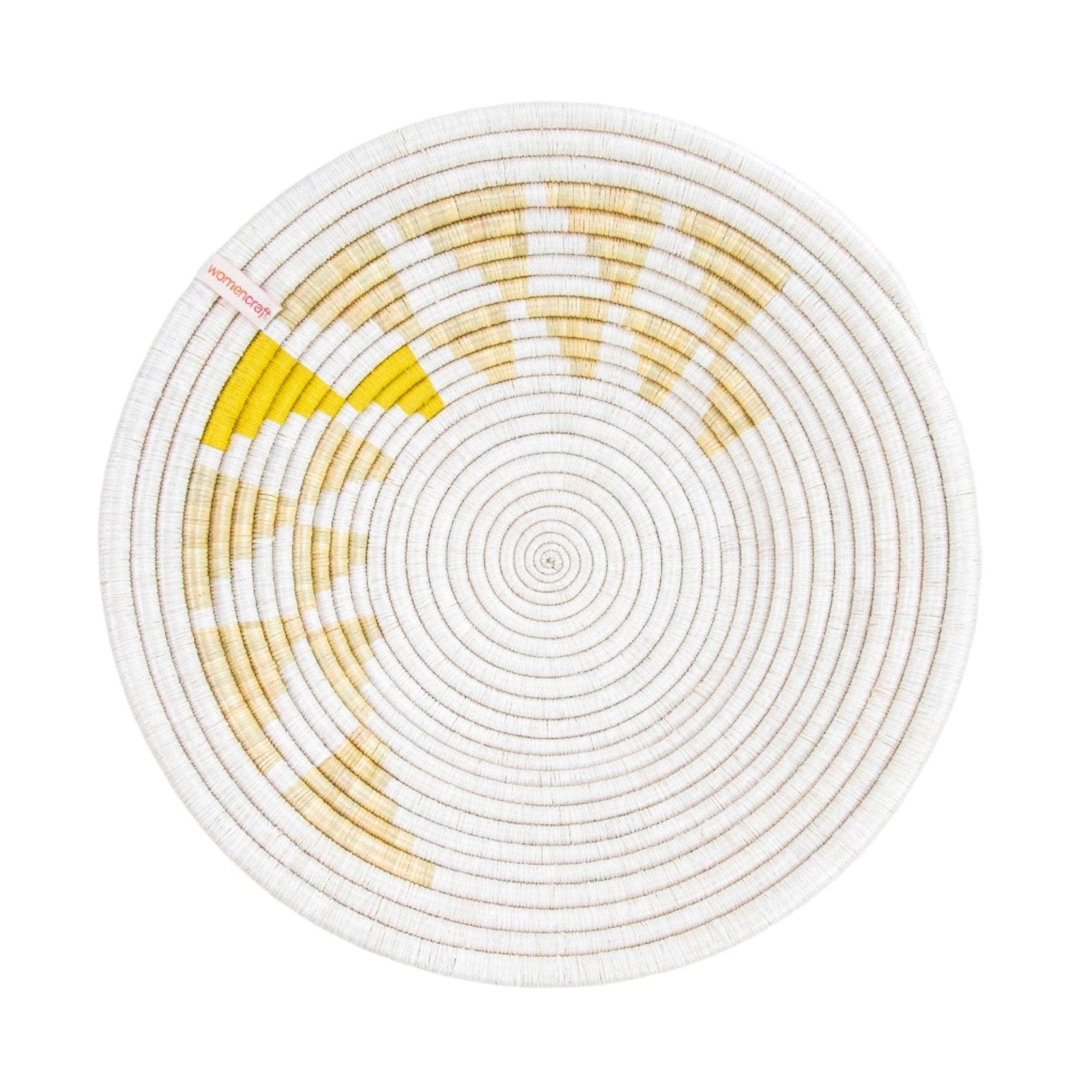 Inyabu Wall Basket - Yellow