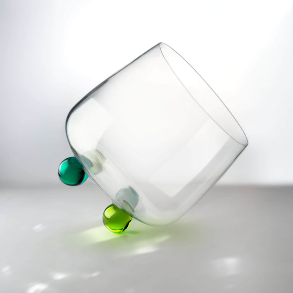 Midori Cocktail & Wine Glass