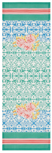 Cotton Runner 50x150cm Dam Dam Veronese Blue