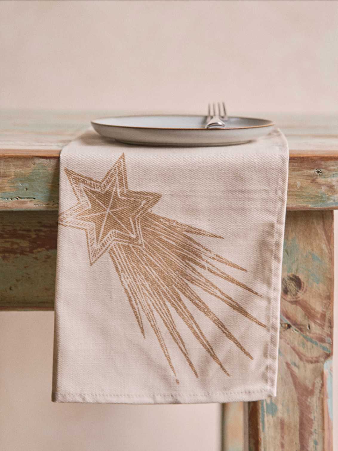 Christmas Star Napkins (Set of Four)