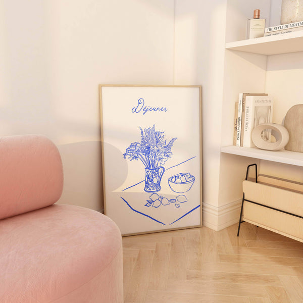 Déjeuner Art Print