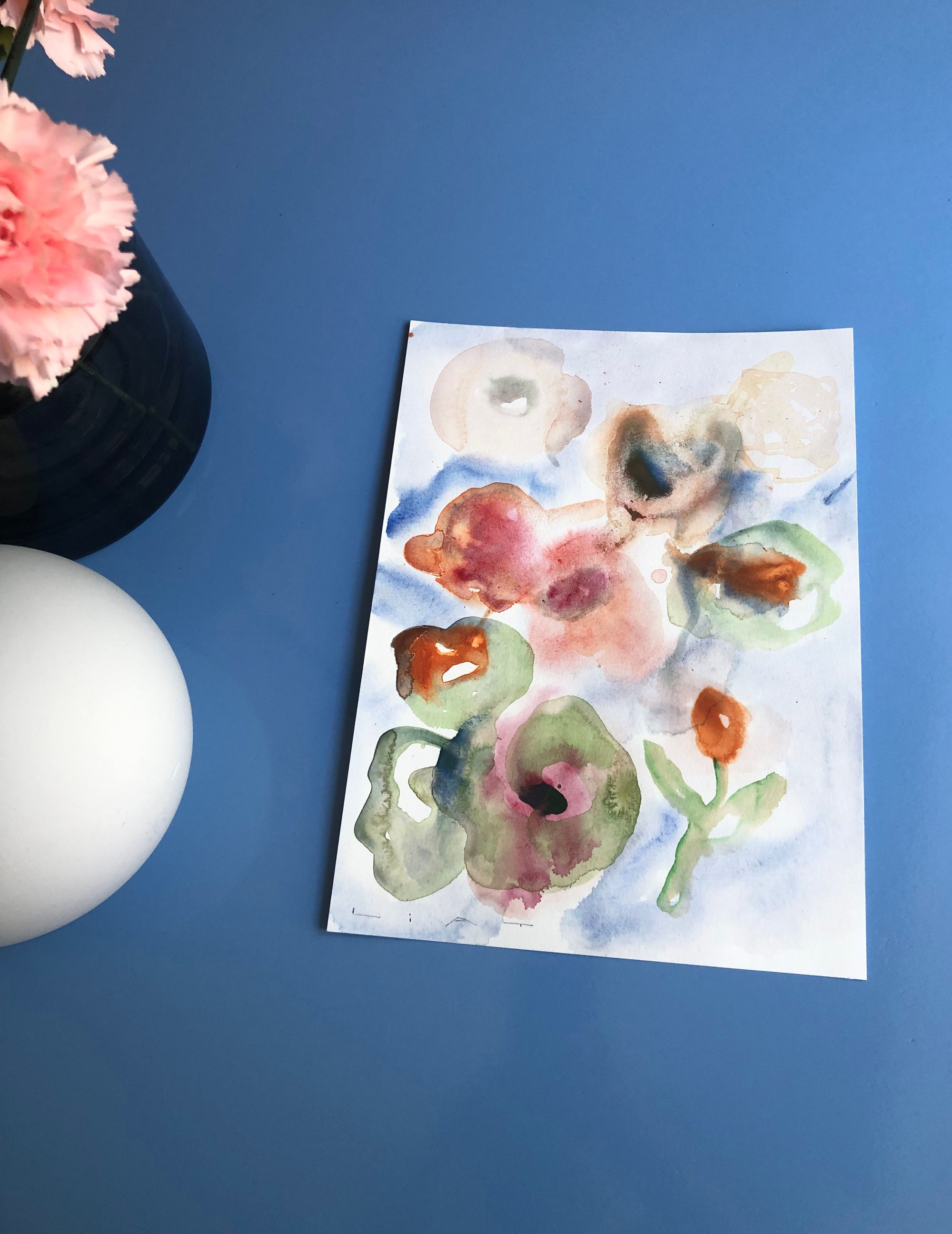 Flower Blobs - Original Painting