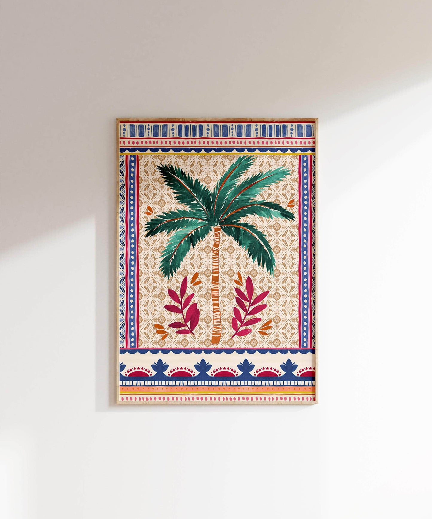 'Party Palm' Print