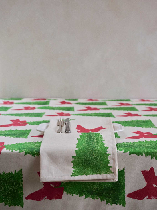 Christmas Tree Napkins (Set of four)