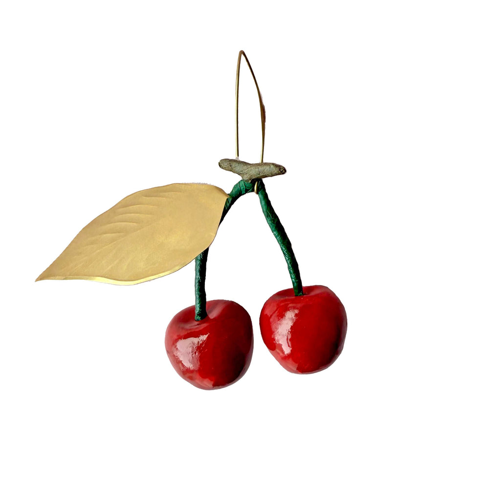 Cherry Christmas Bauble