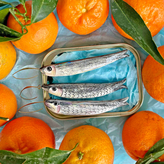 Sardine Fish Christmas Decoration