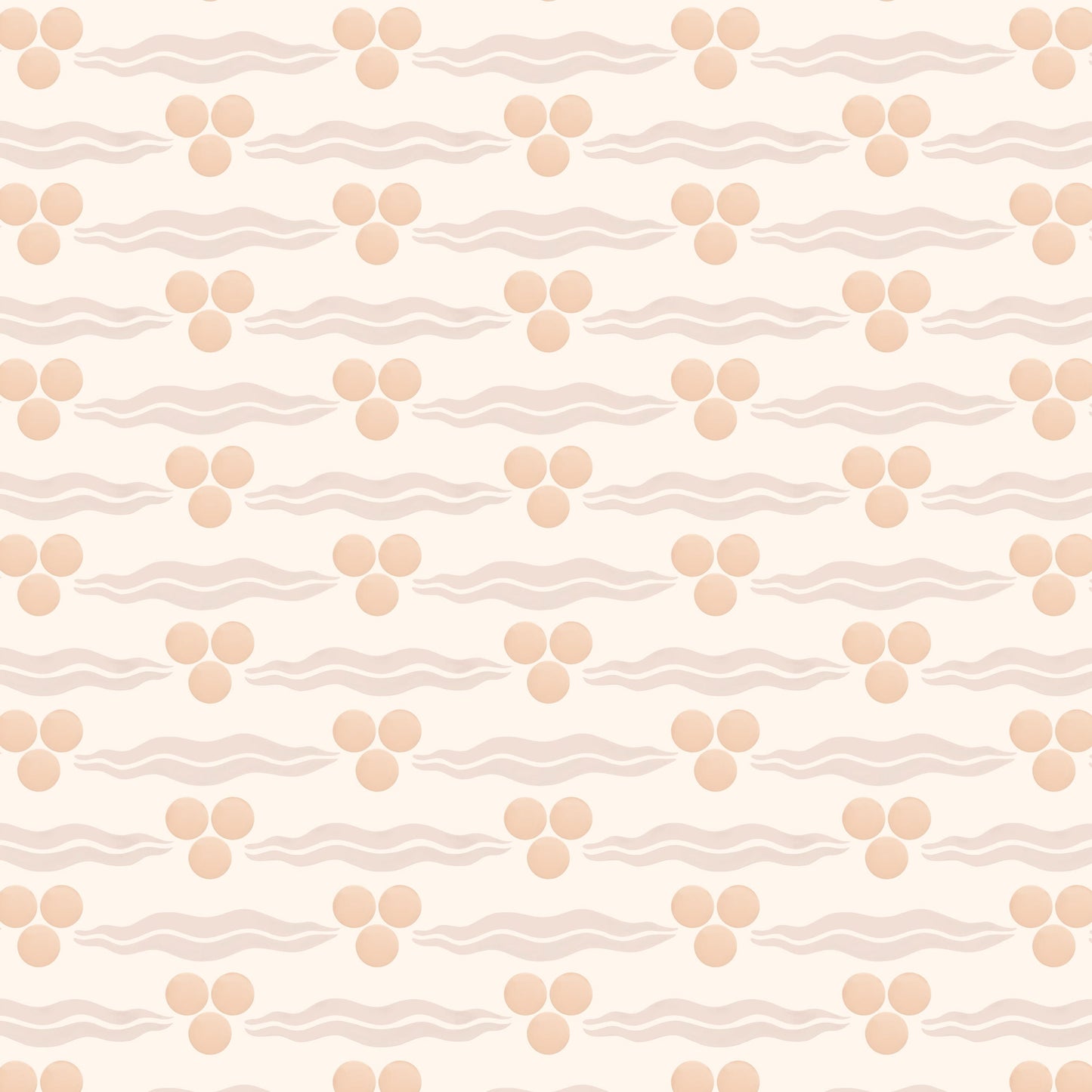 Chintamani Wallpaper - Cream