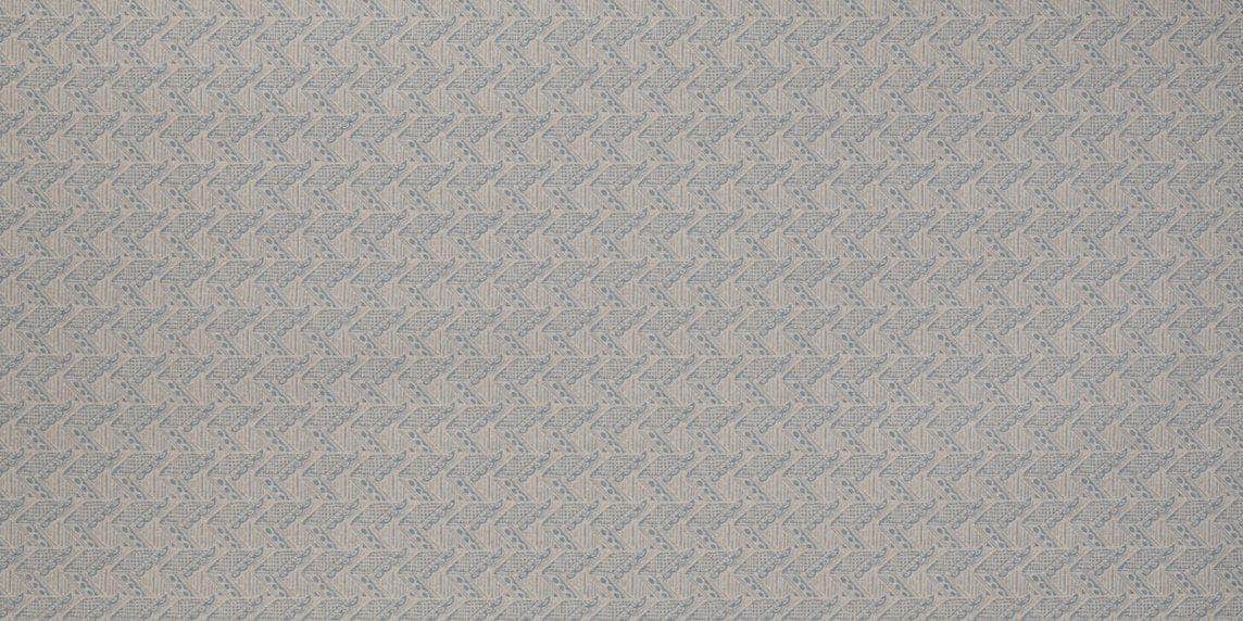 Thatch Fabric in Field Blue