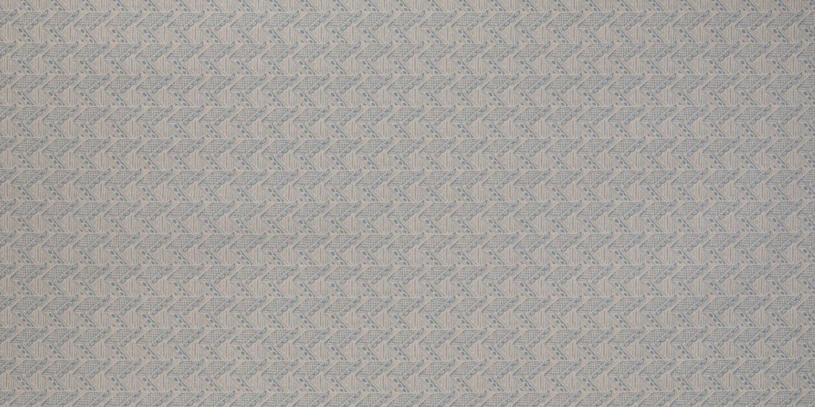 Thatch Fabric in Field Blue