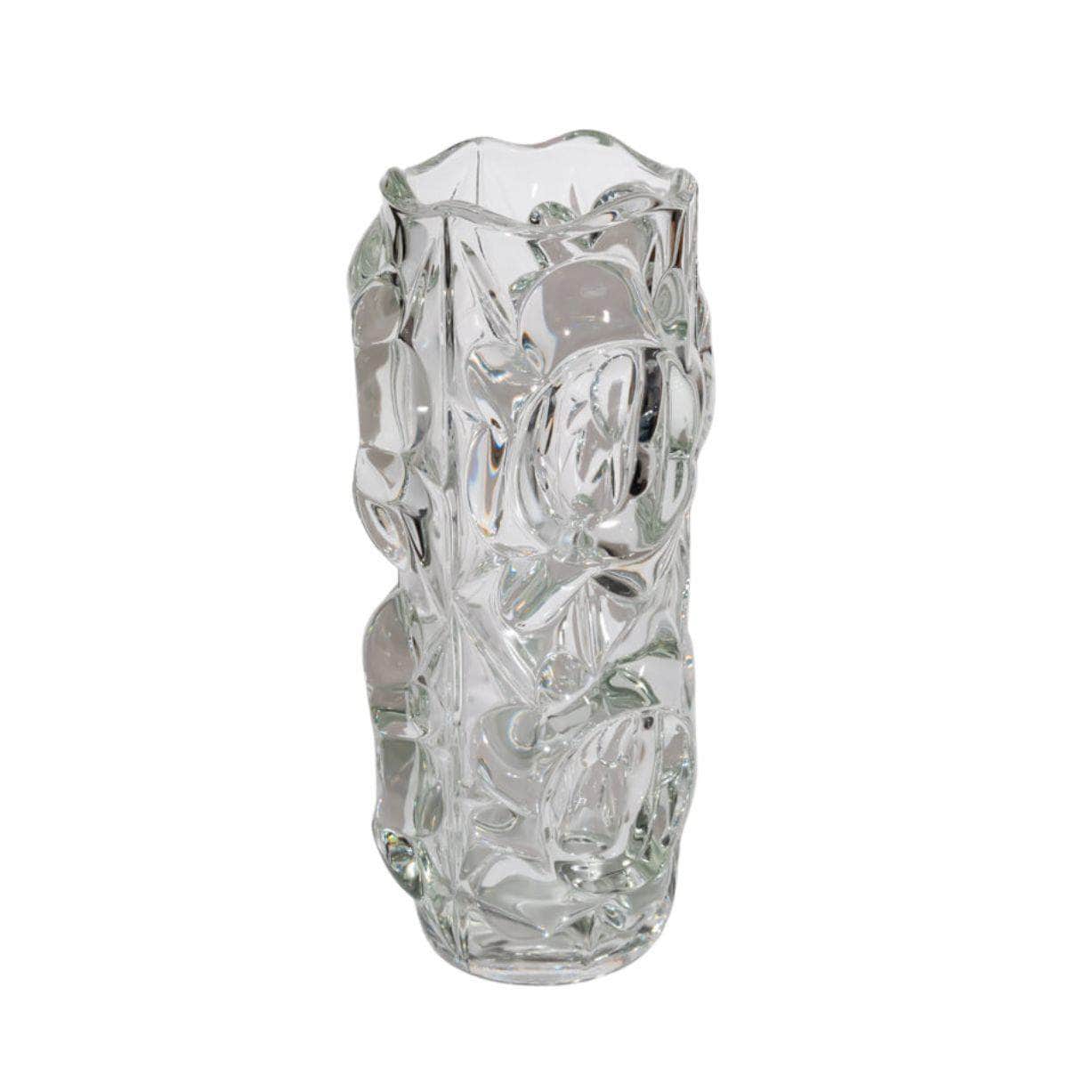 Rare Vintage Czech Glass Vase, Frantisek Peceny for Hermanova Hut