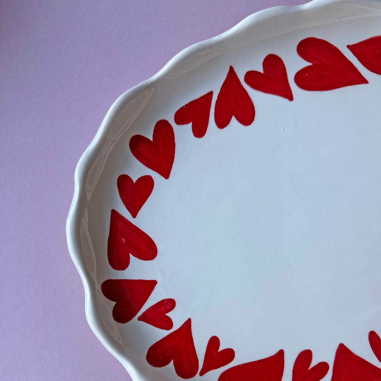 Love Heart Serving Platter