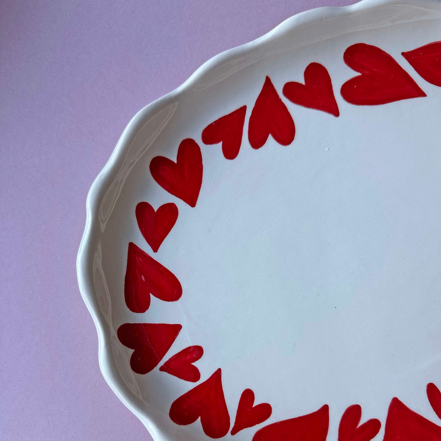 Love Heart Serving Platter