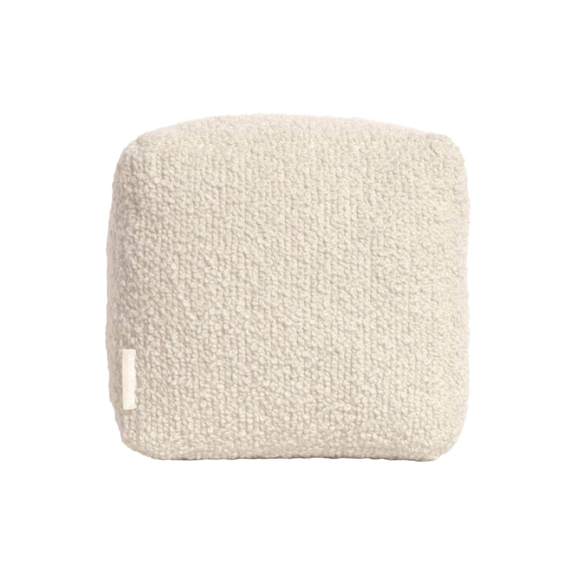 Le Cube - Wool Bouclé Cushion Egg White