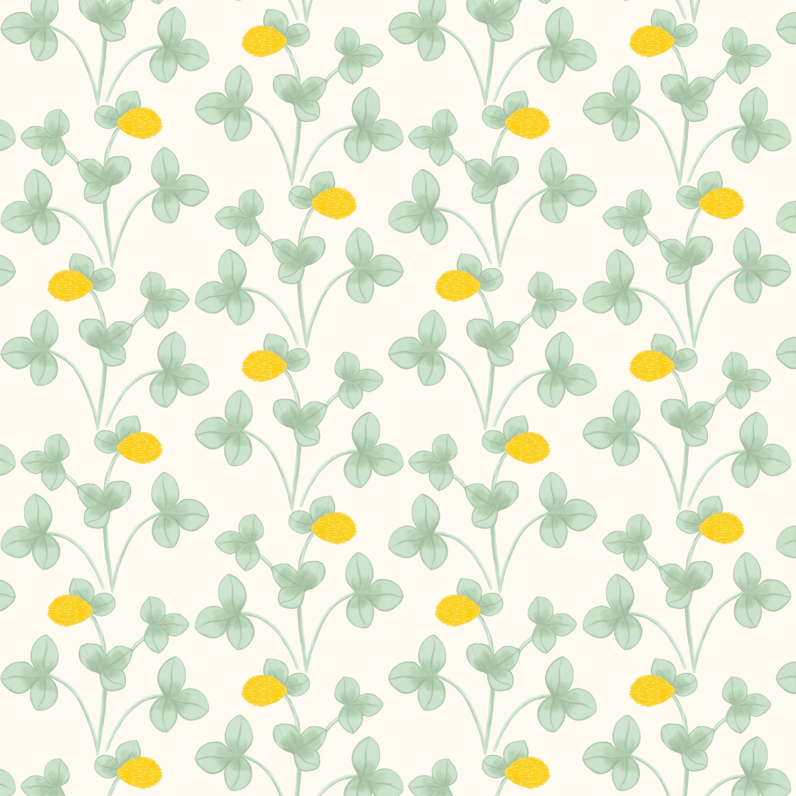 Chintz Constance Wallpaper - Lemon