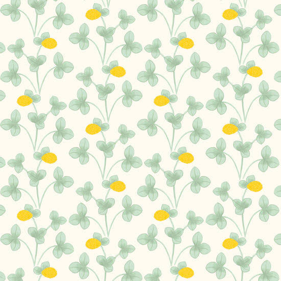 Chintz Constance Wallpaper - Lemon