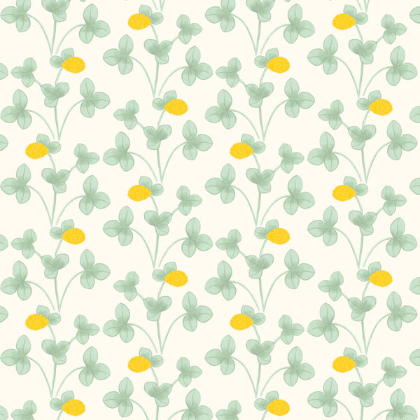 Chintz Constance Wallpaper - Lemon