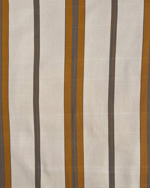 Vereda Handwoven Stripe Fabric | Tumeric