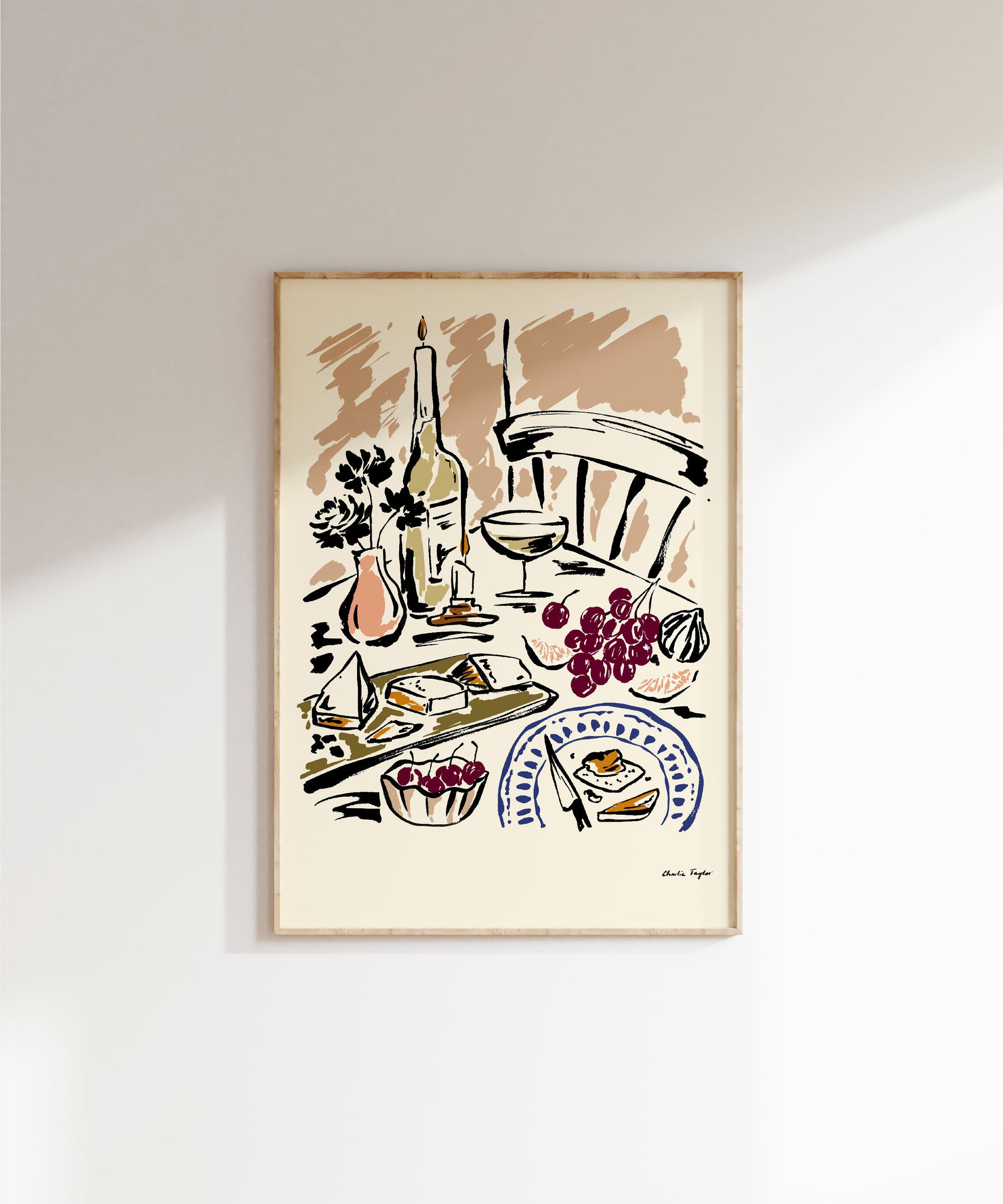 'Let's Stay In' Print