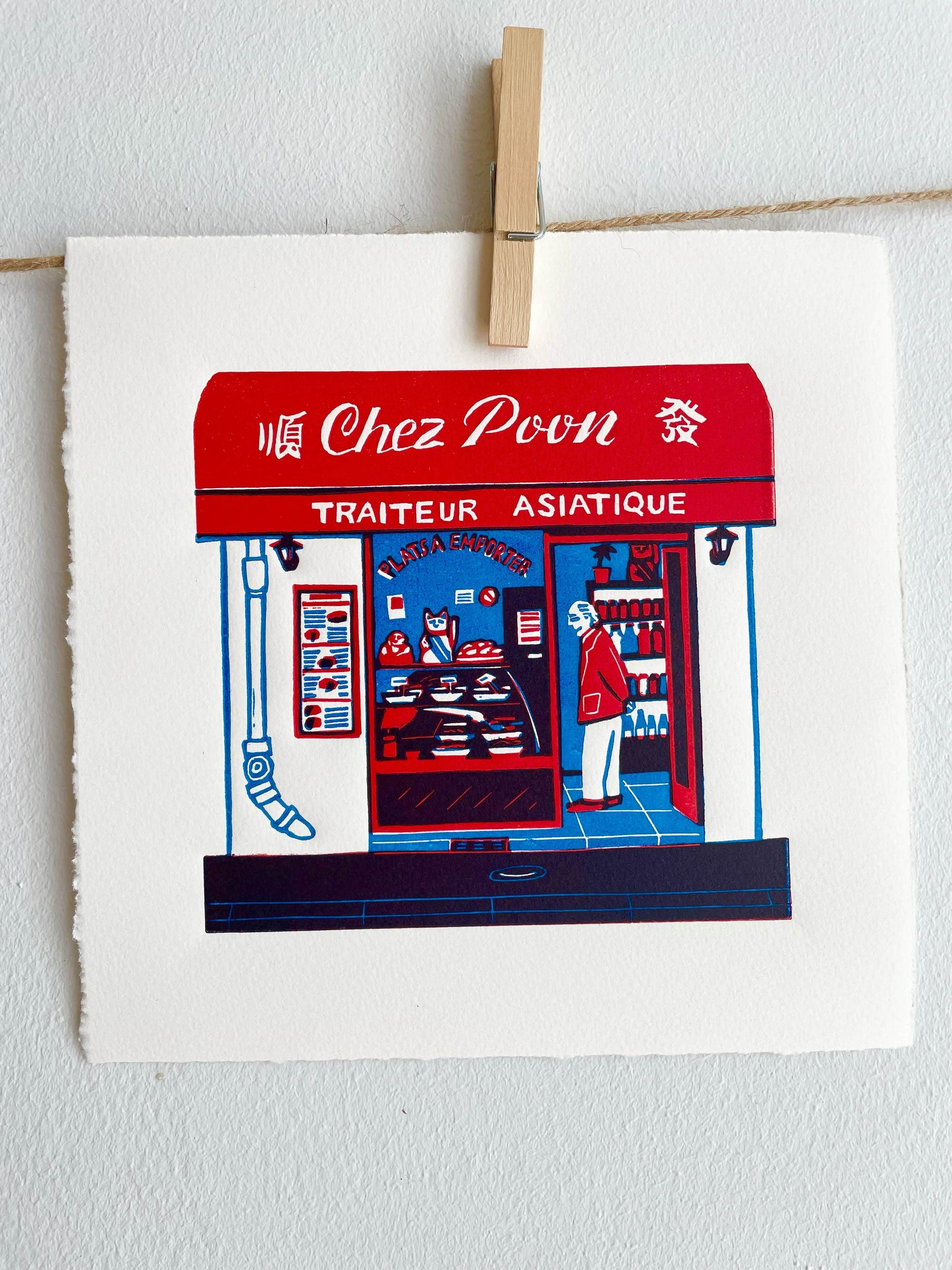 Chez Poon Print
