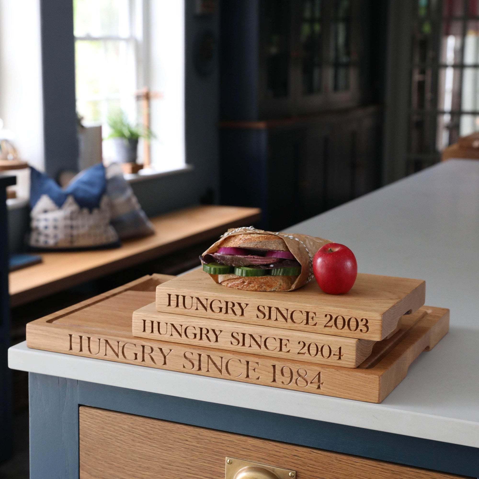 The Hungry Since Chopping Board