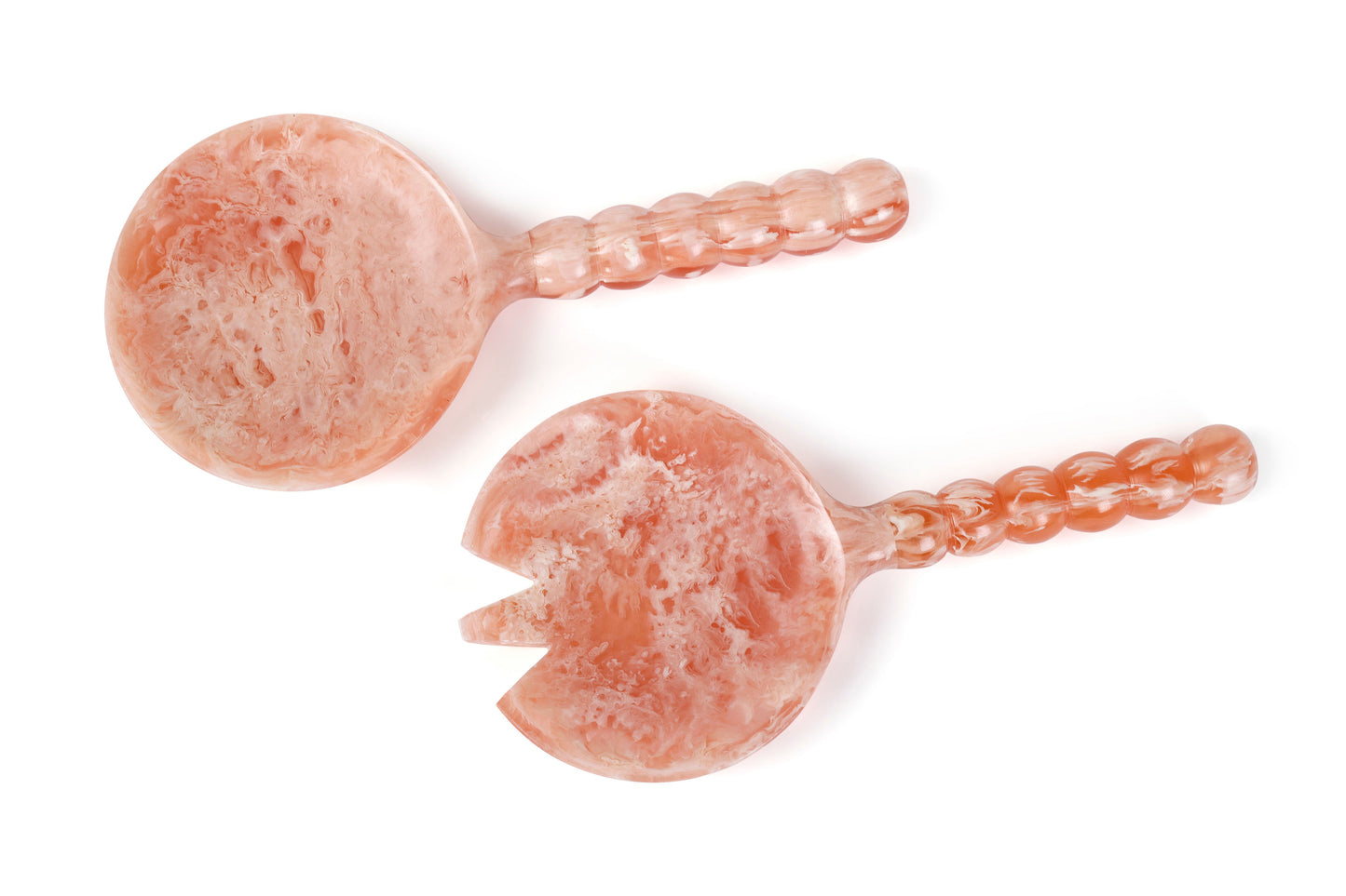 Resin Salad Server-Pink (Set of 2)