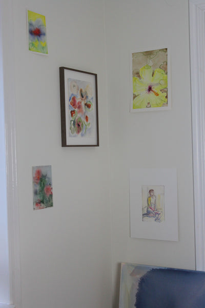 Yellow flower - original painting