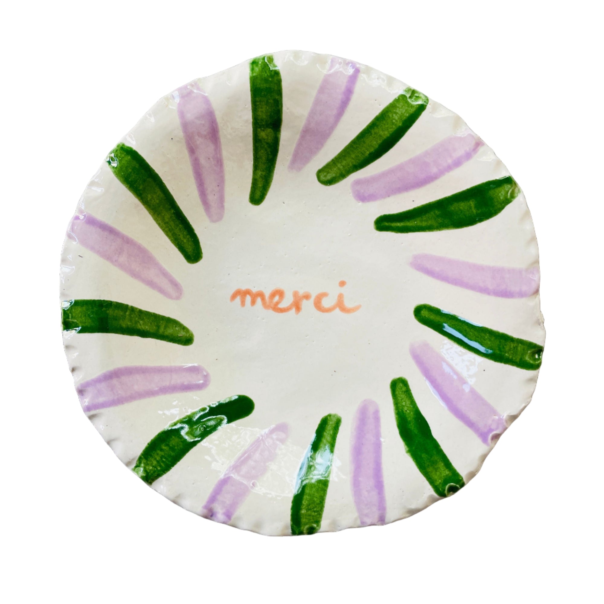 Handmade Trinket Dish - MERCI