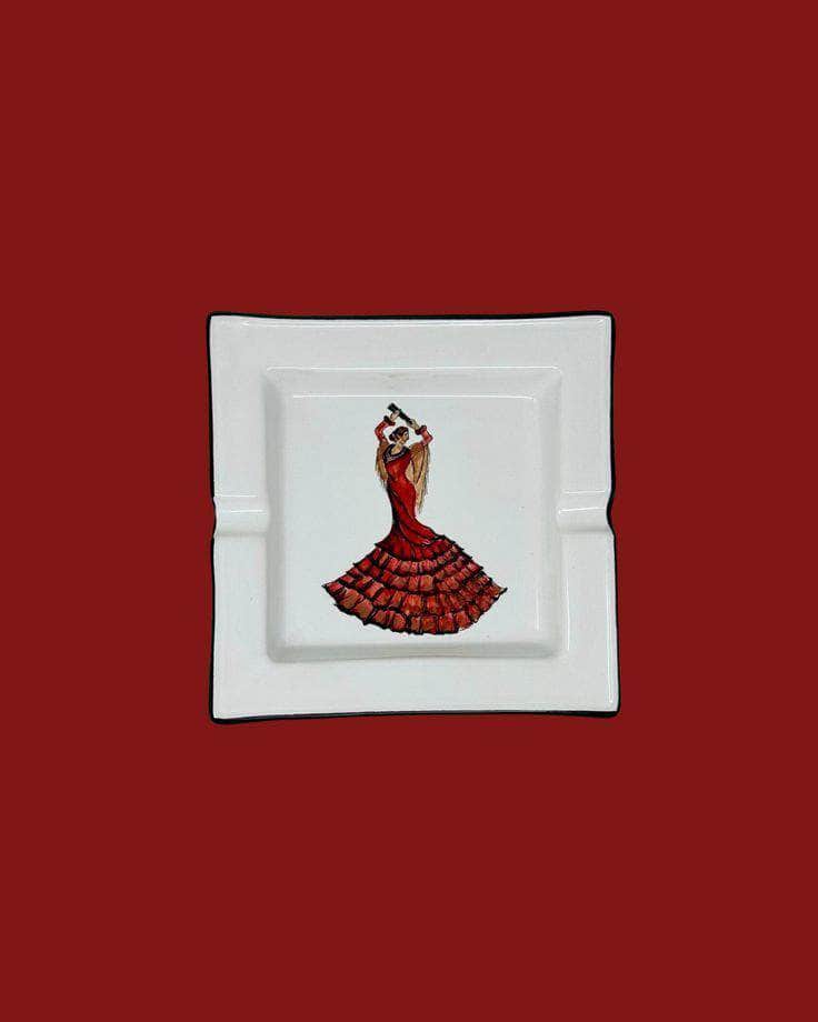 Sveva's Home Ceramic Wedding, Birthday, Special Occasion Personalised Ashtray Set of 20