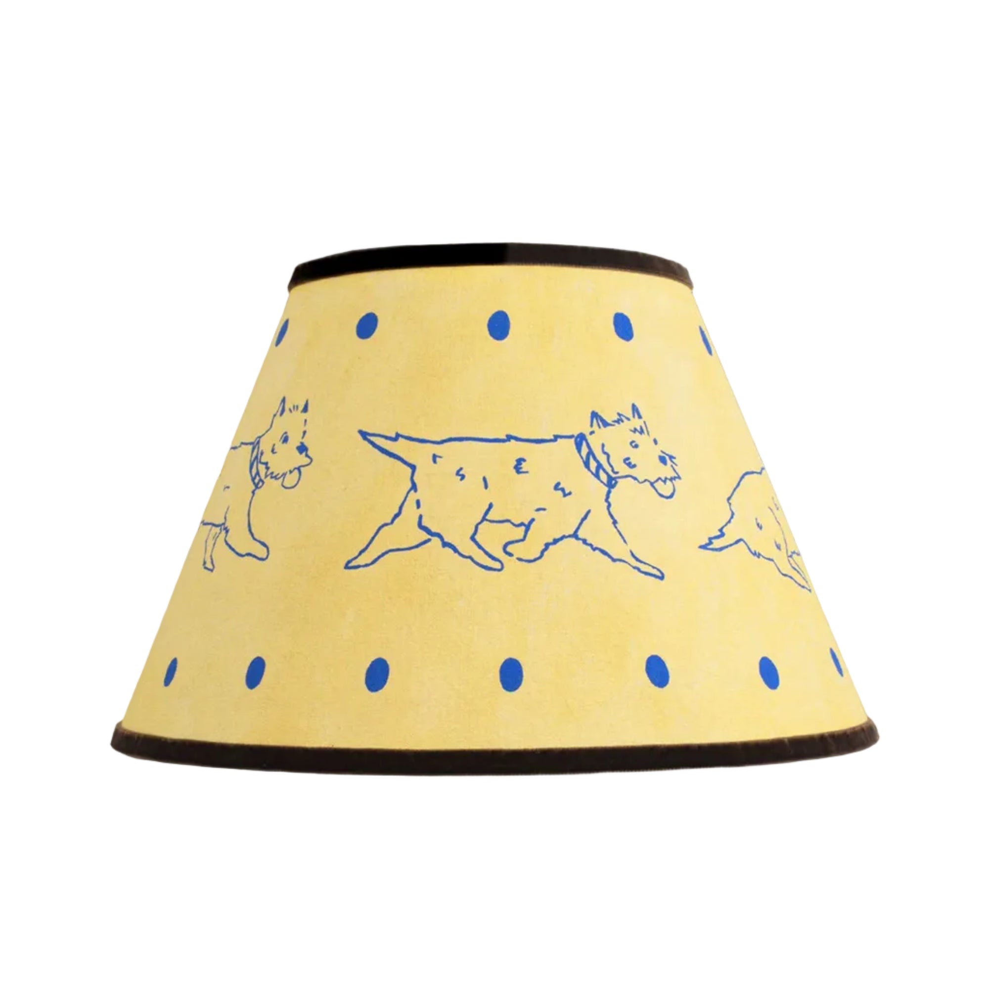 'Trot' Linen Lampshade