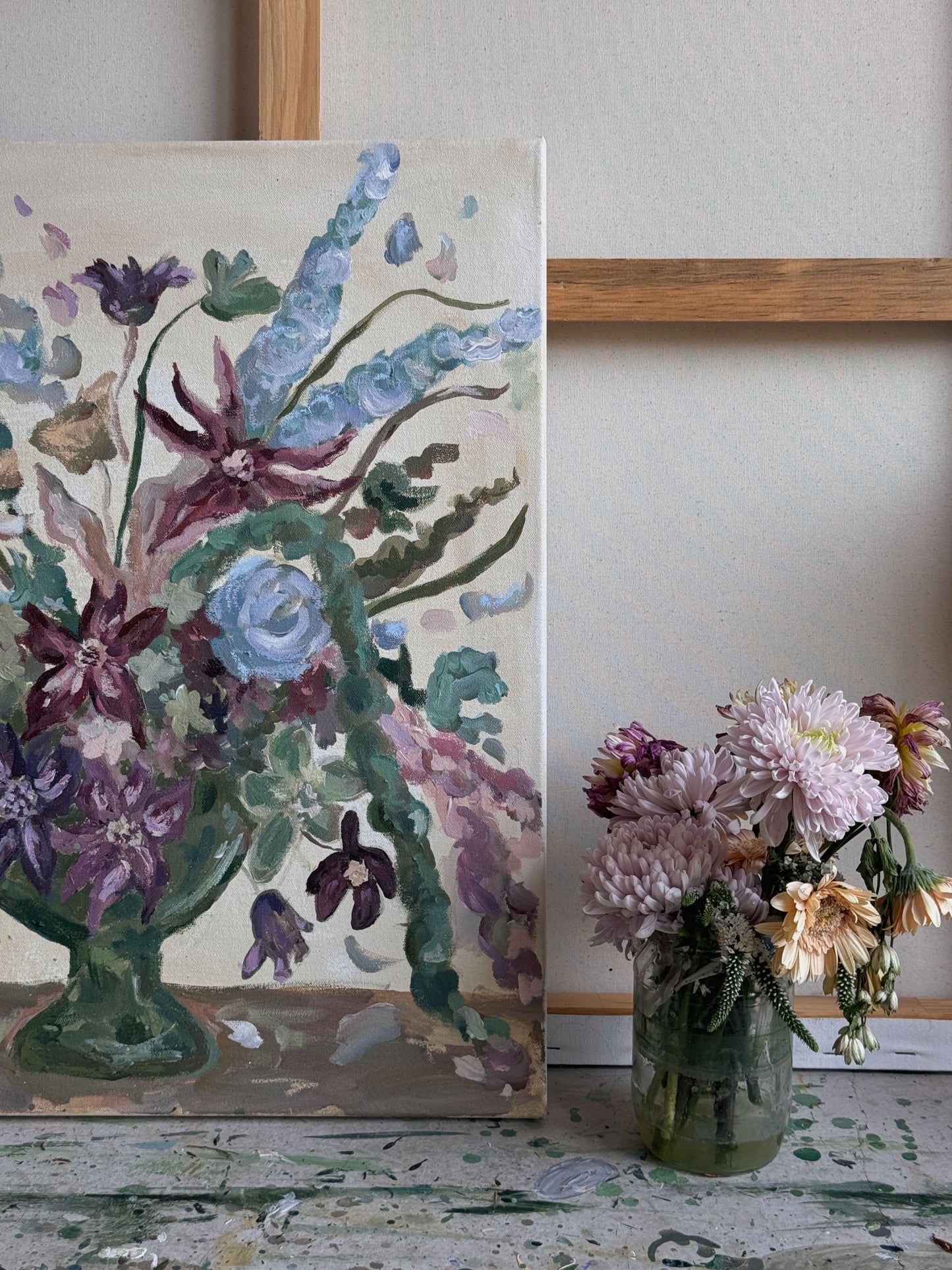 A Summer's Bunch Painting