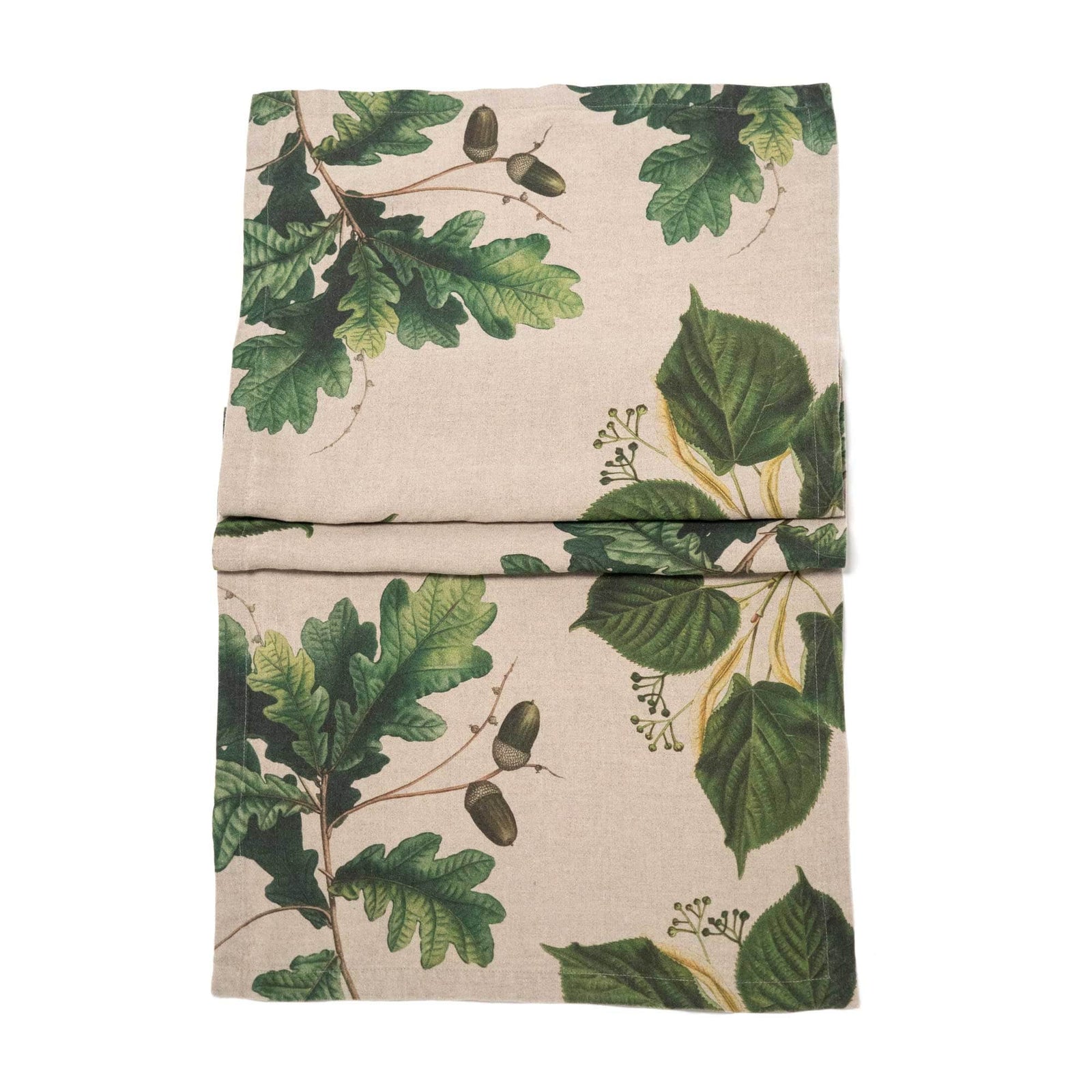 Linen Table Runner TREES