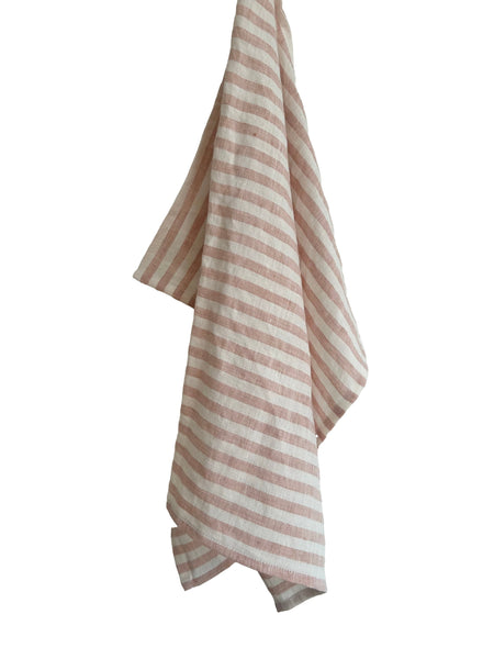 Linen Stripe Tea Towel