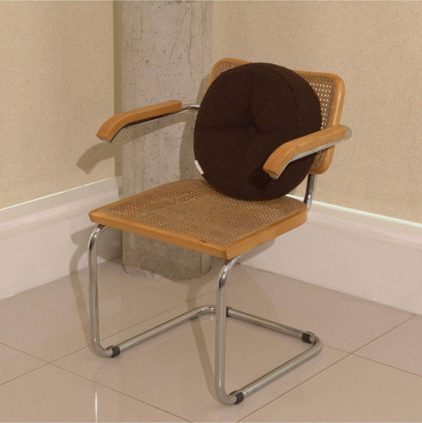 Le Rond - Wool Bouclé Cushion Chocolate