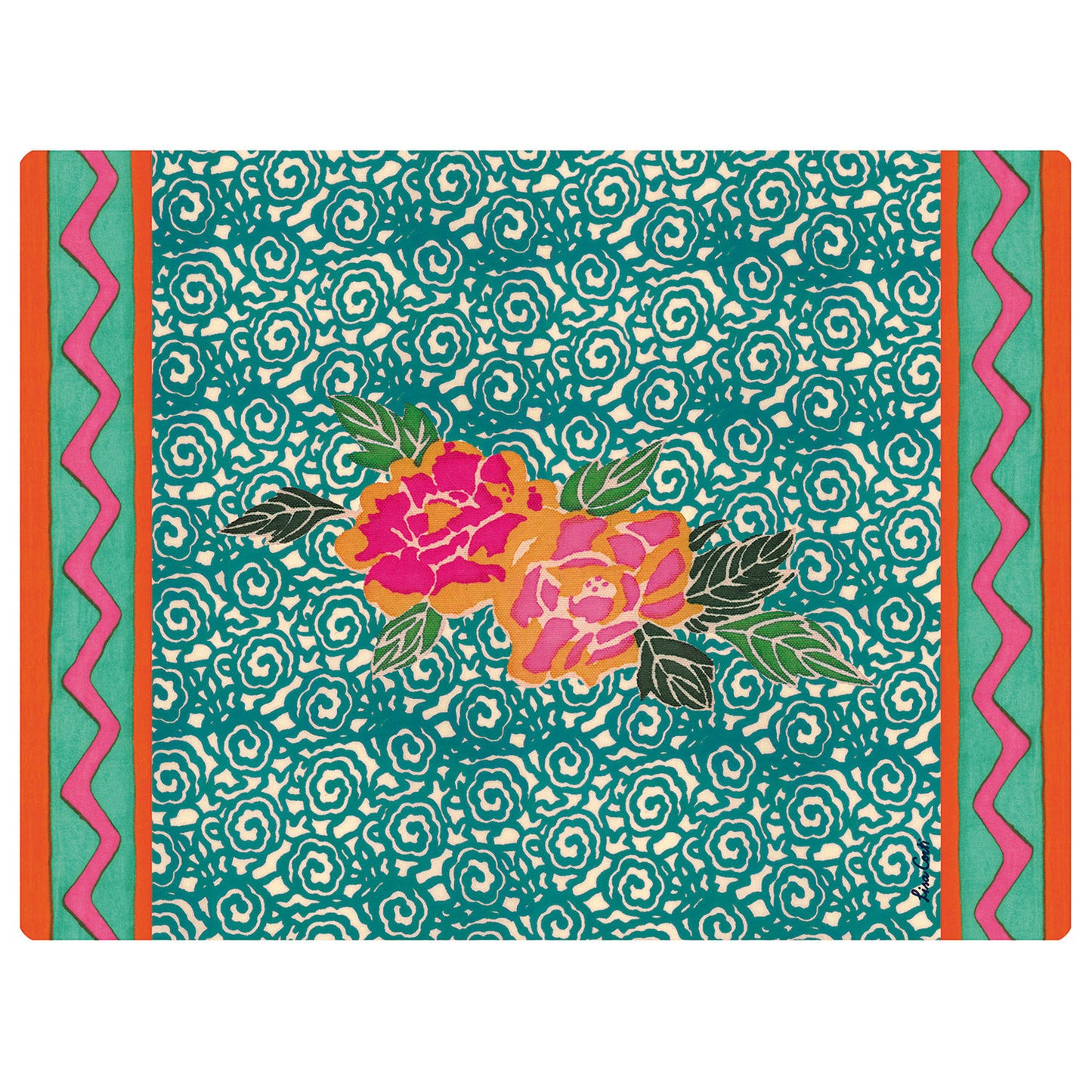Masonite Placemat Small Spiral Veronese