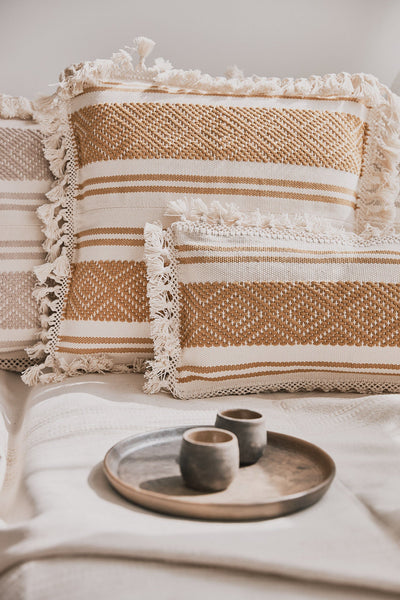 Mustard Rayas - Cushion Cover