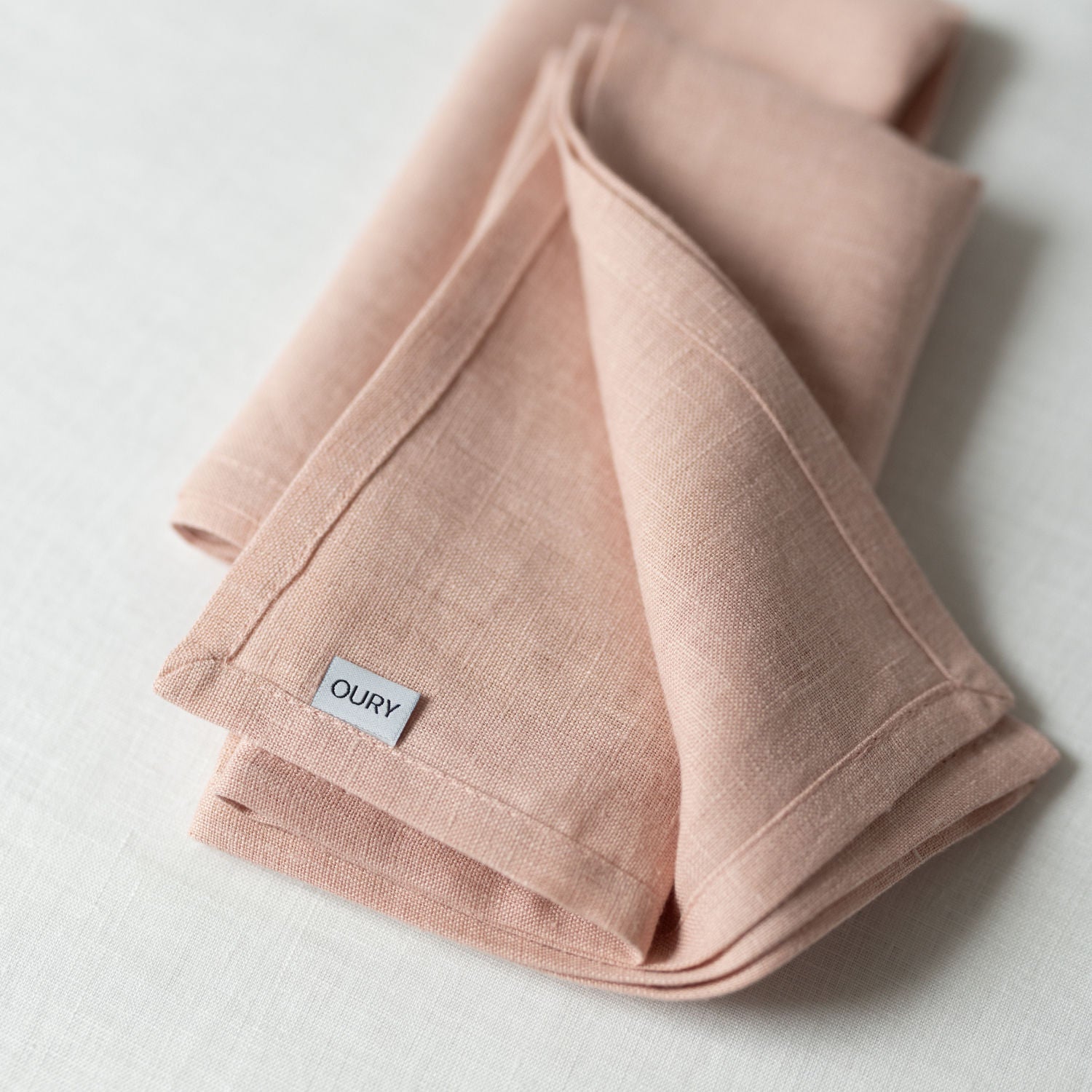 Pale Pink Napkins (Set of 2)