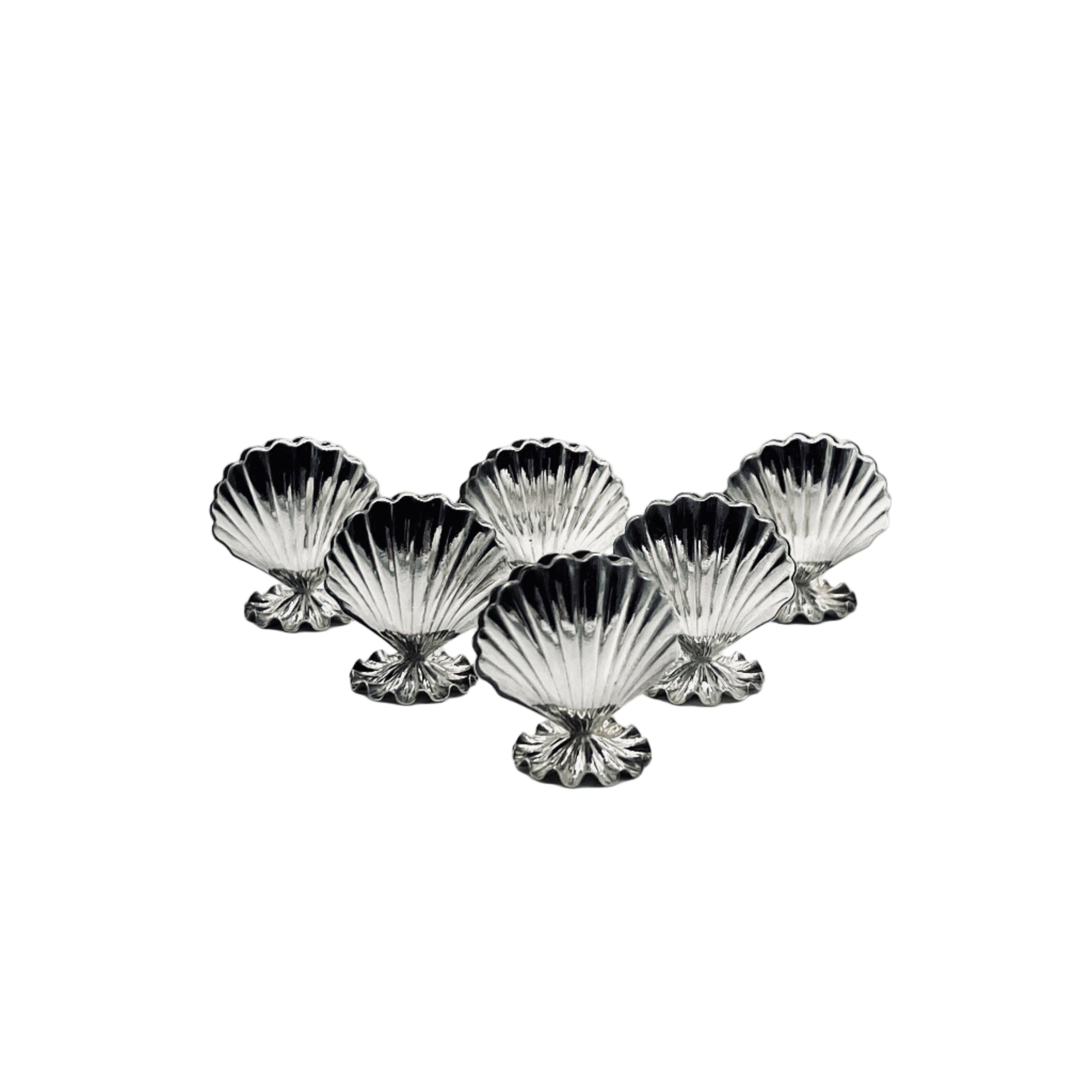 Silver Shell Card Holders