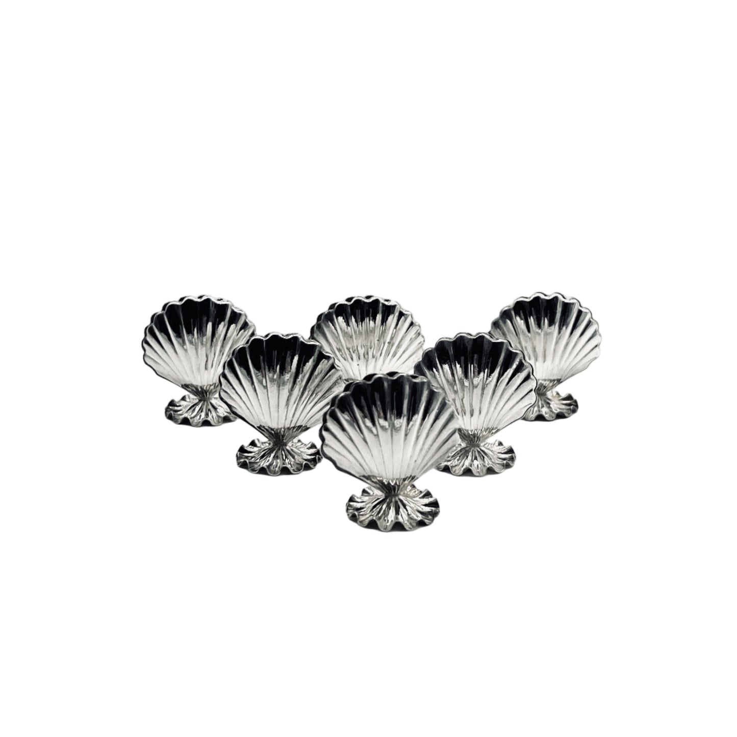 Silver Shell Card Holders