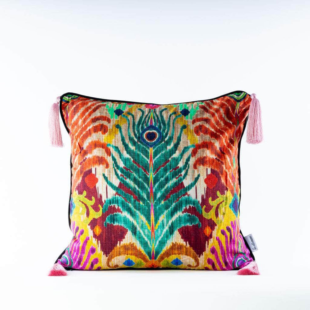 Les Ottomans x Matthew Williamson Silk Cushion - Style 04