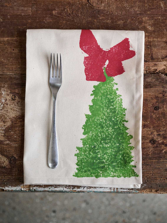 Christmas Tree Napkins (Set of four)