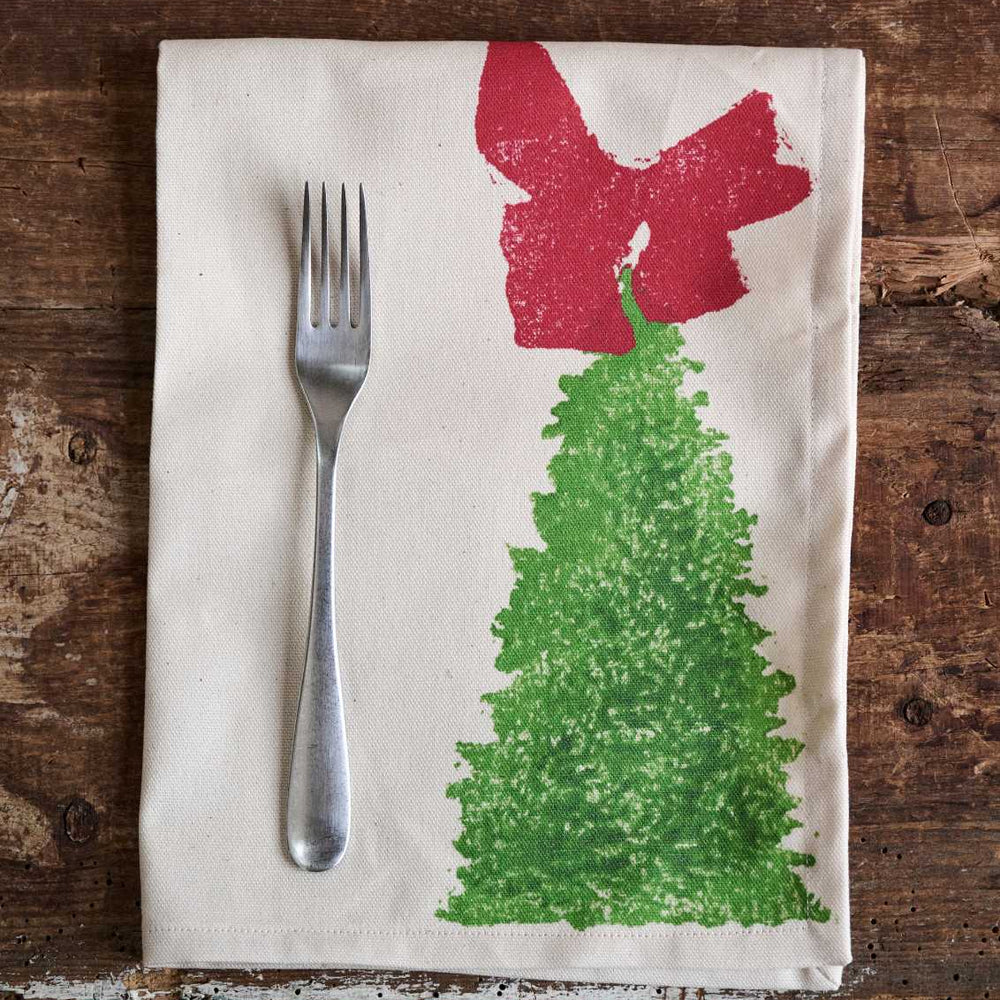 Christmas Tree Napkins (Set of four)