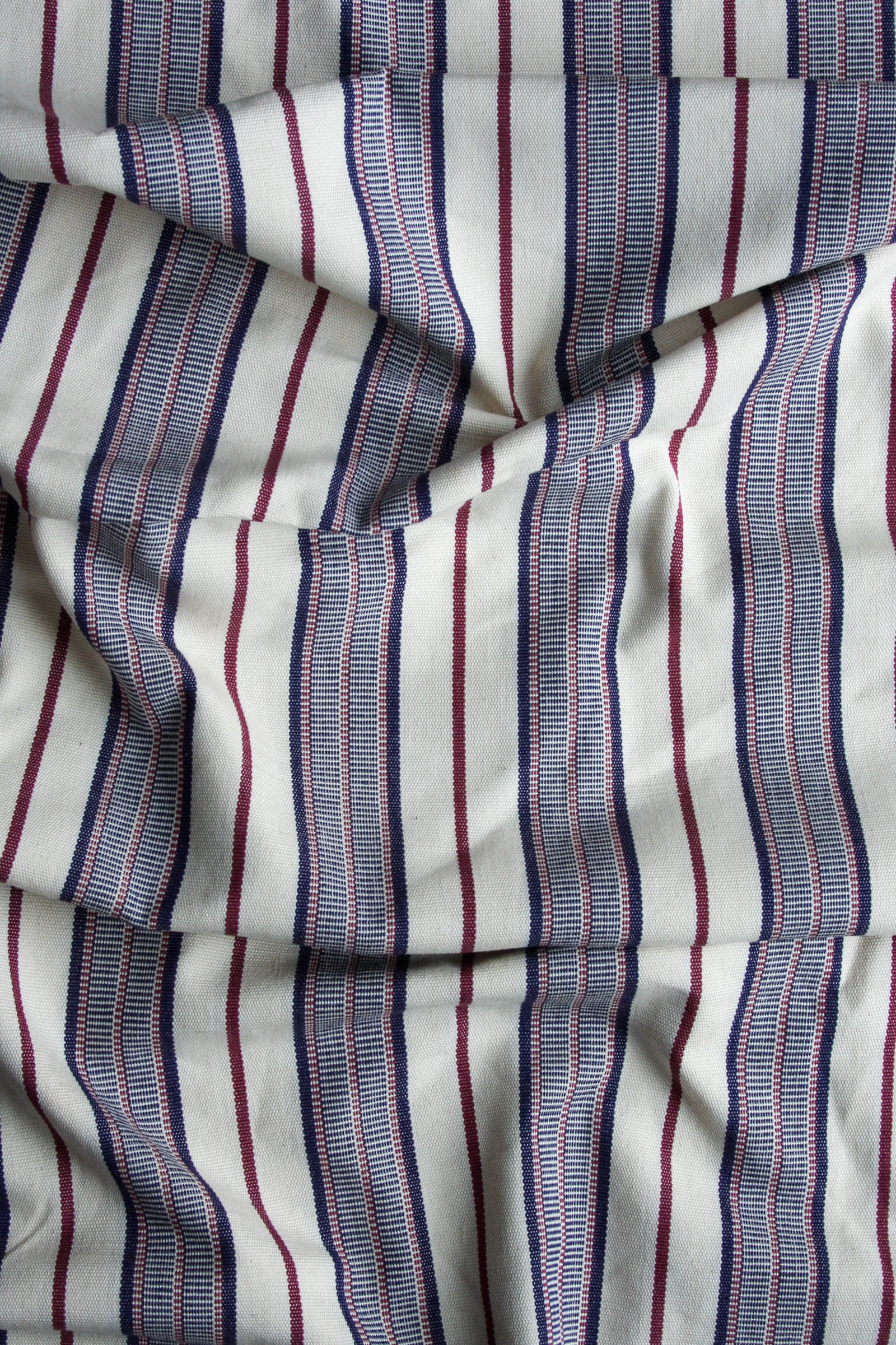Aura Handwoven Stripe Fabric | Eclipse Veil