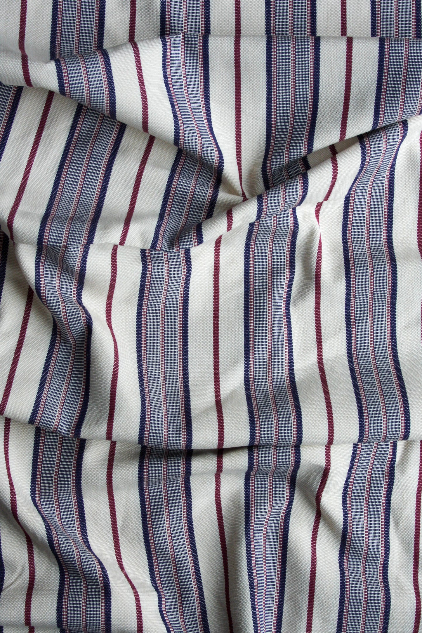 Aura Handwoven Stripe Fabric | Eclipse Veil