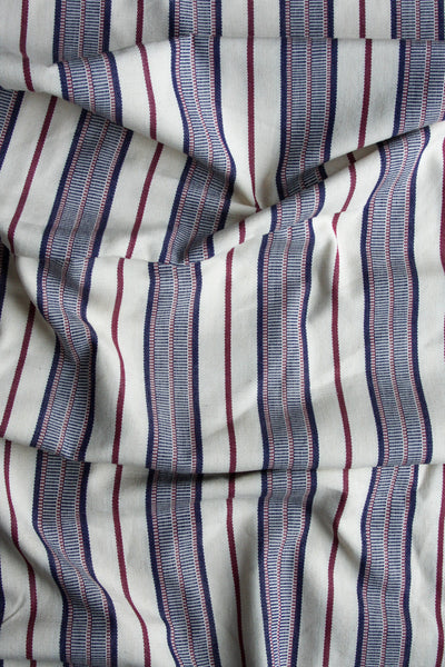 Aura Handwoven Stripe Fabric | Eclipse Veil