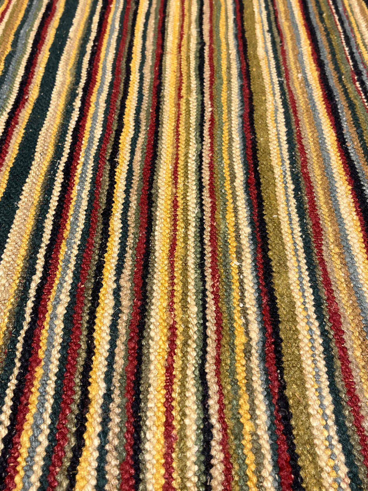 Indian Silk Kilim Rug